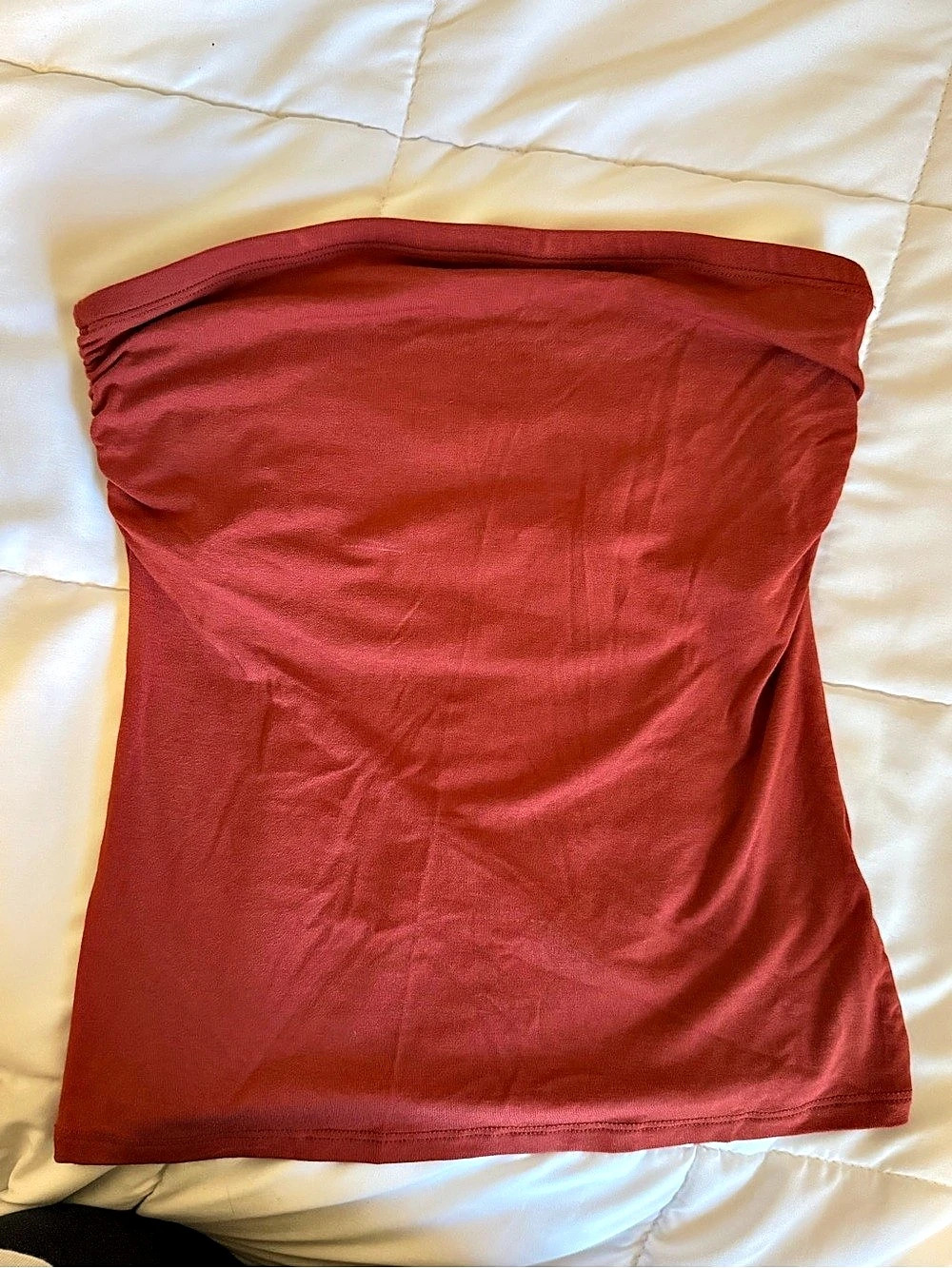 ANTISTAR Strapless Tank Top in Copper Size Small NWT